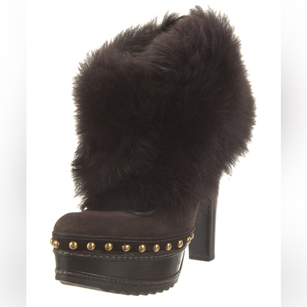 Prada Suede Ankle Boots